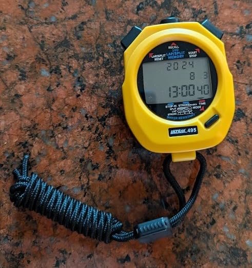 Ultrak 100 Lap Memory Timer, Black customer photo 1