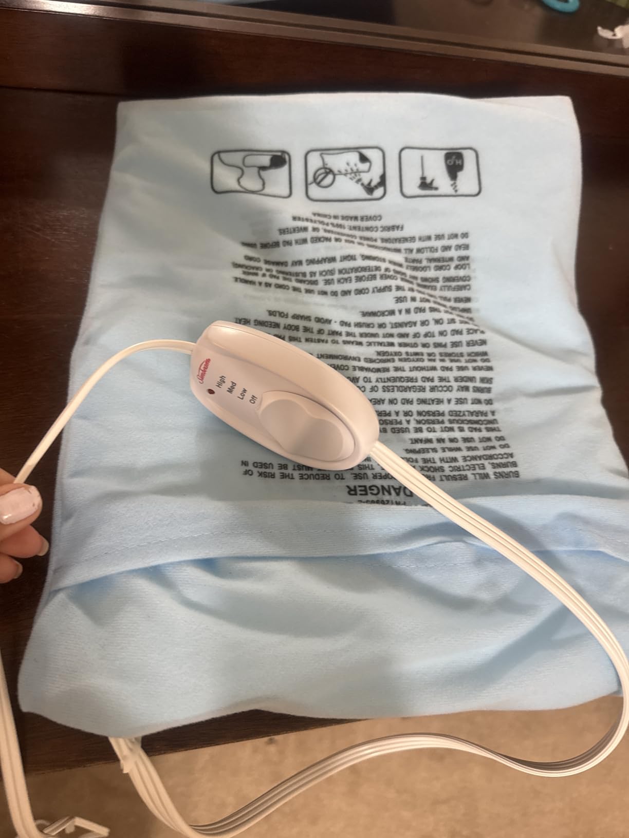 Sunbeam Heating Pad Standard Size customer photo 1