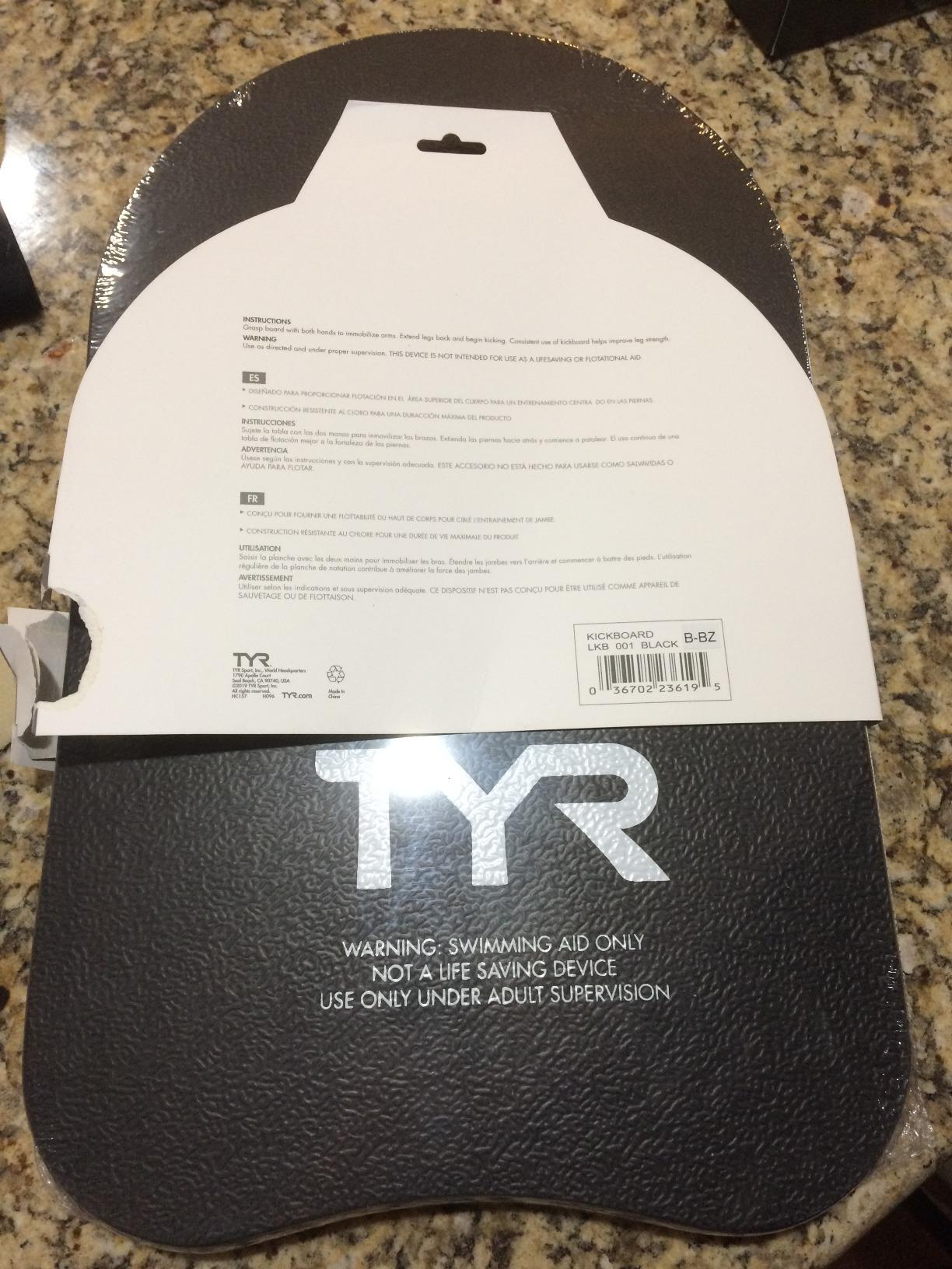 TYR Classic Kickboard - Swim Training Kickboard for Technique, Kick Strength & Pool Training, Lightweight EVA Foam Construction customer photo 2