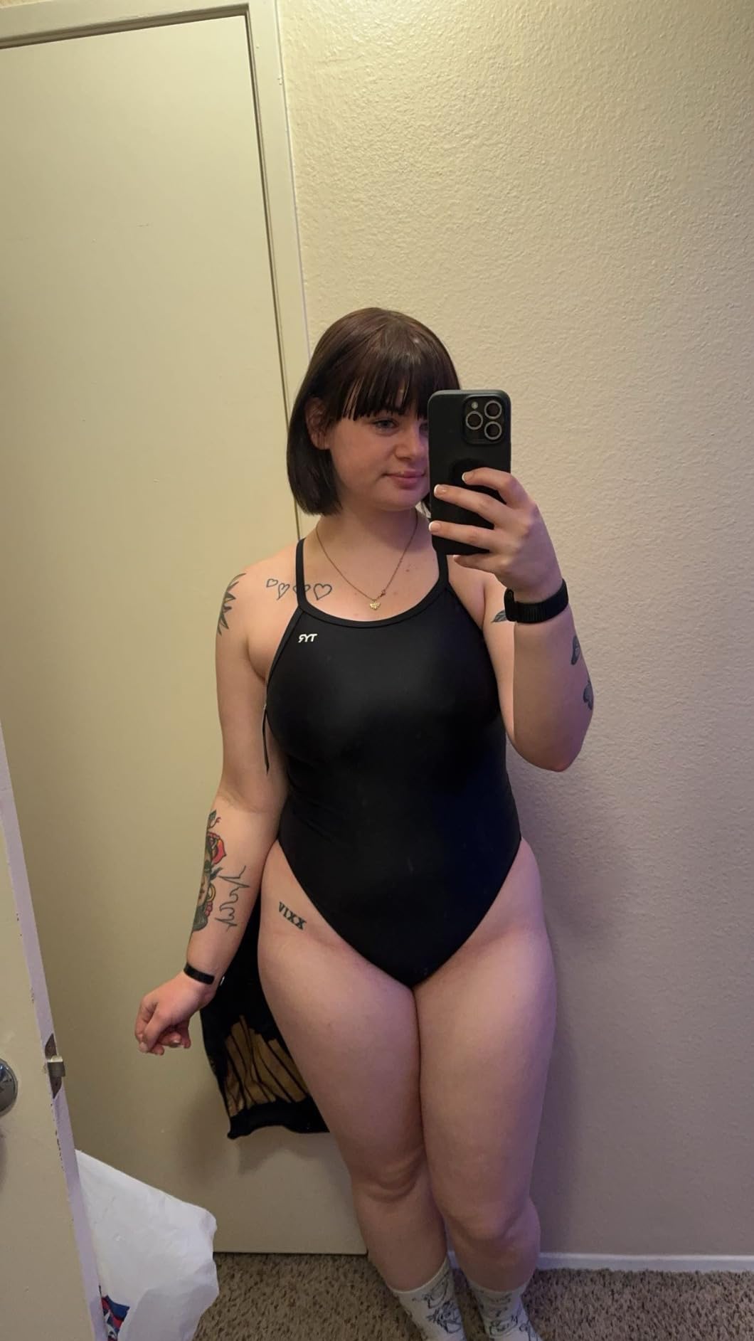 TYR Women's Tyreco Solid Diamondback Swimsuit customer photo 1
