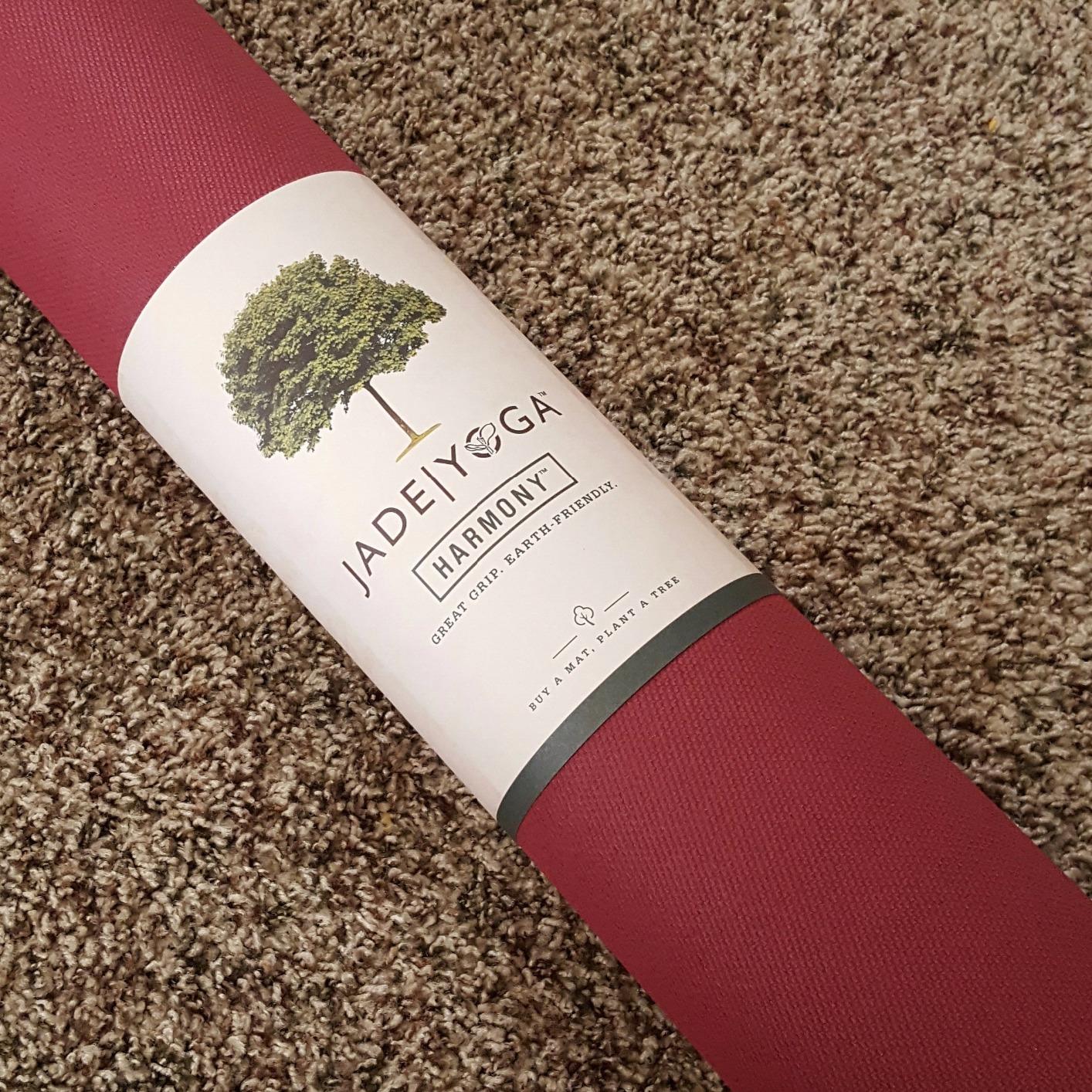 JadeYoga Harmony Yoga Mat - Durable & Thick Gym Fitness Mat, Non-Slip Natural Rubber Yoga Mat customer photo 1