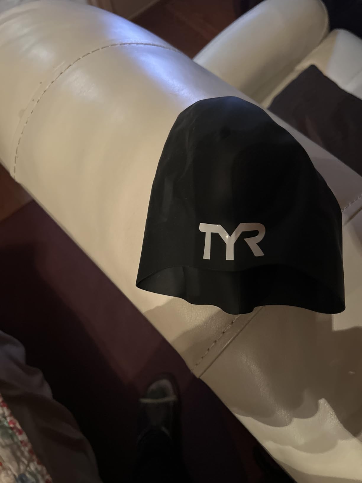 TYR Silicone Swim Cap for Men and Women - Wrinkle-Free, Durable & Tear Resistant, Low Drag Training & Competition Cap customer photo 1