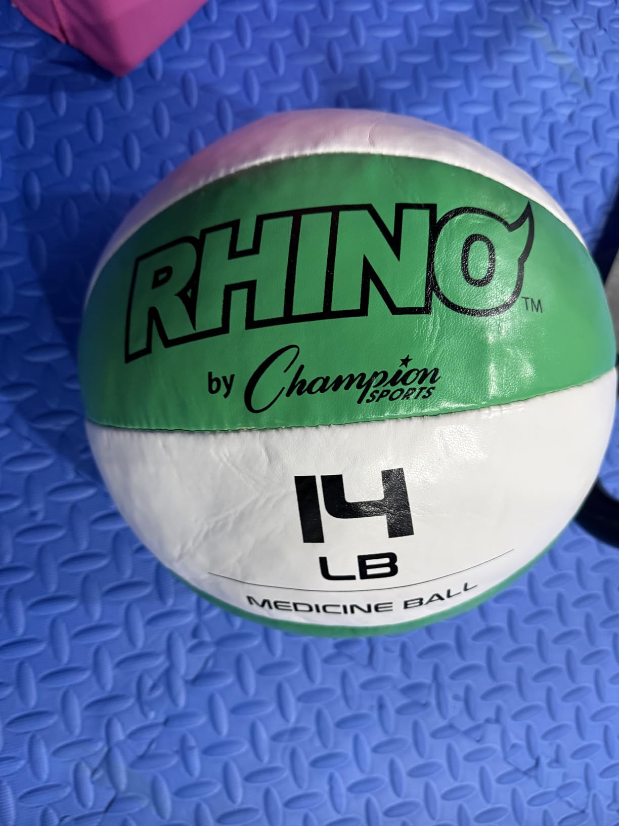 Leather Medicine Balls - Durable Weighted Balls for Strength, Core & Conditioning Training customer photo 1
