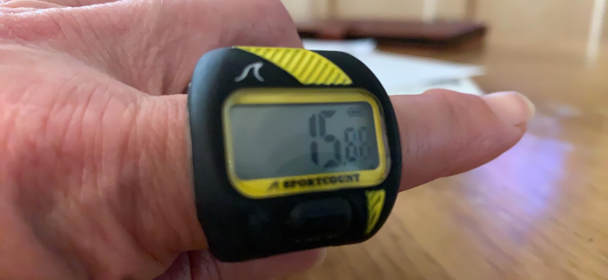 SC SportCount Finger Stopwatch Swim Timer - Waterproof Handheld Swimming Stopwatch for Running, Pickleball, and Cycling customer photo 2