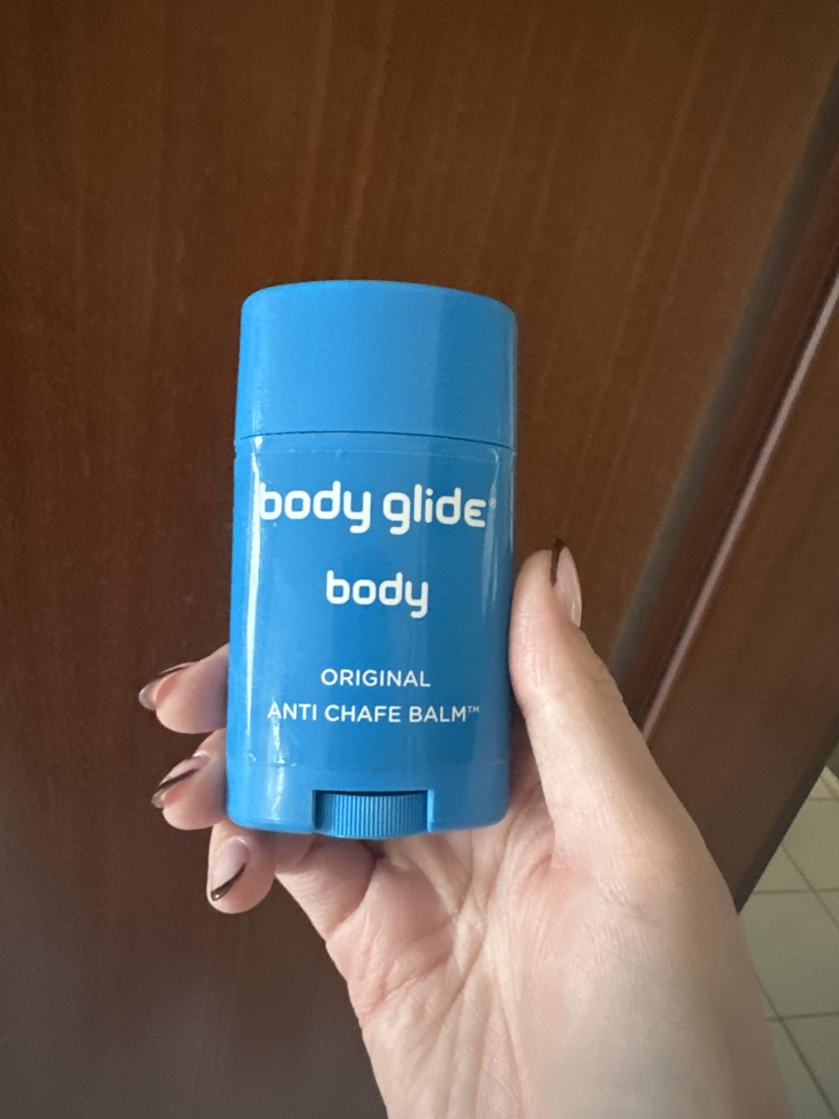 Body Glide Original Anti Chafe Balm | No Chafing Stick | Prevent Arm, Chest, Butt, Thigh, Ball Chafing & Irritation | Trusted Skin Protection Since 1996 | 1.5oz customer photo 2