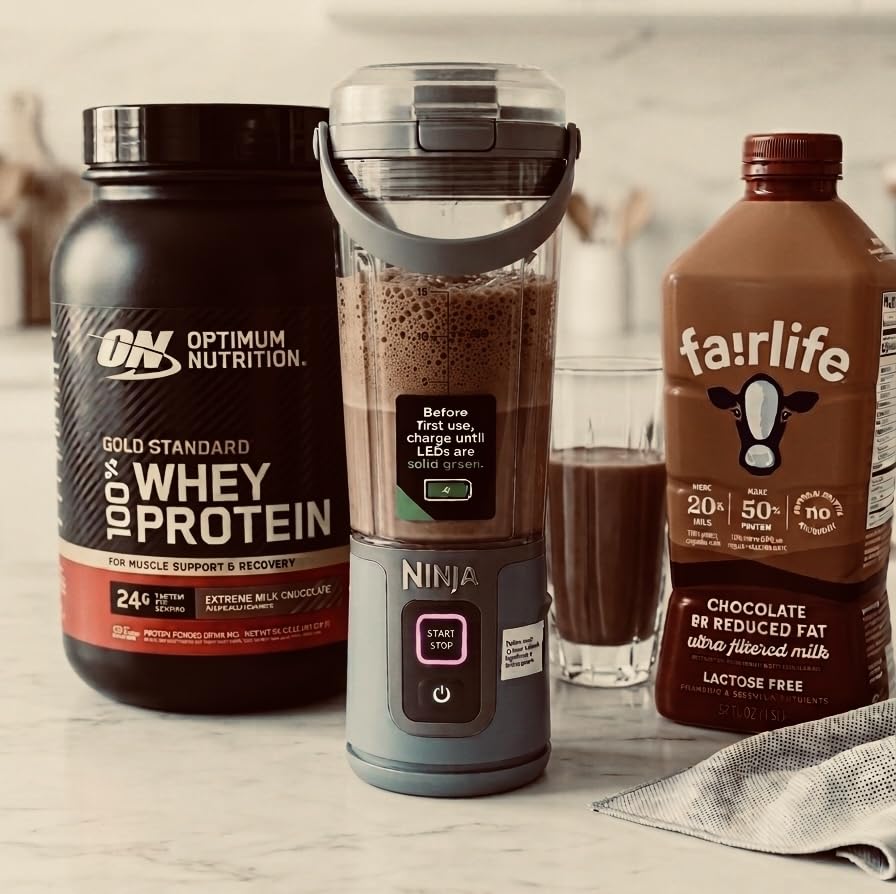 Optimum Nutrition Gold Standard 100% Whey Protein Powder, Extreme Milk Chocolate, 2 Pound (Pack of 1) (Packaging May Vary) customer photo 2
