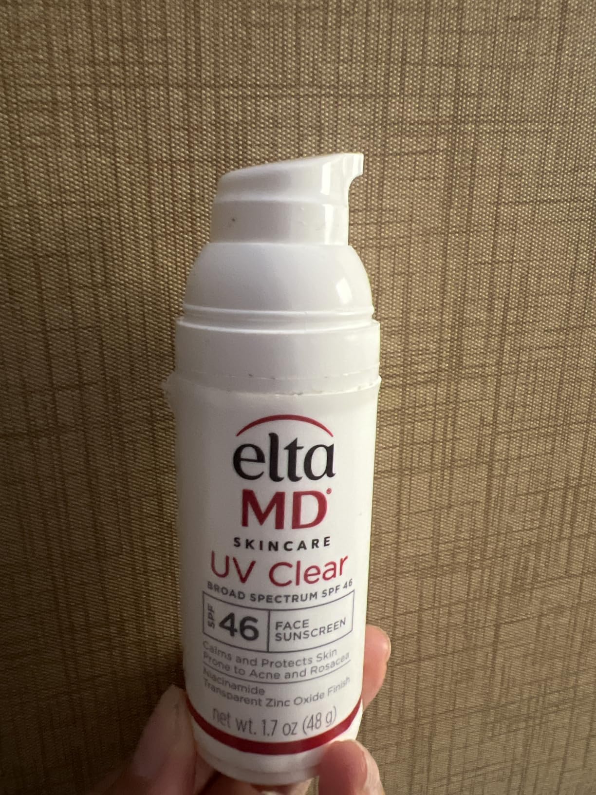 EltaMD UV Clear Face Sunscreen SPF, Oil-Free Sunscreen with Zinc Oxide, Dermatologist Recommended customer photo 2