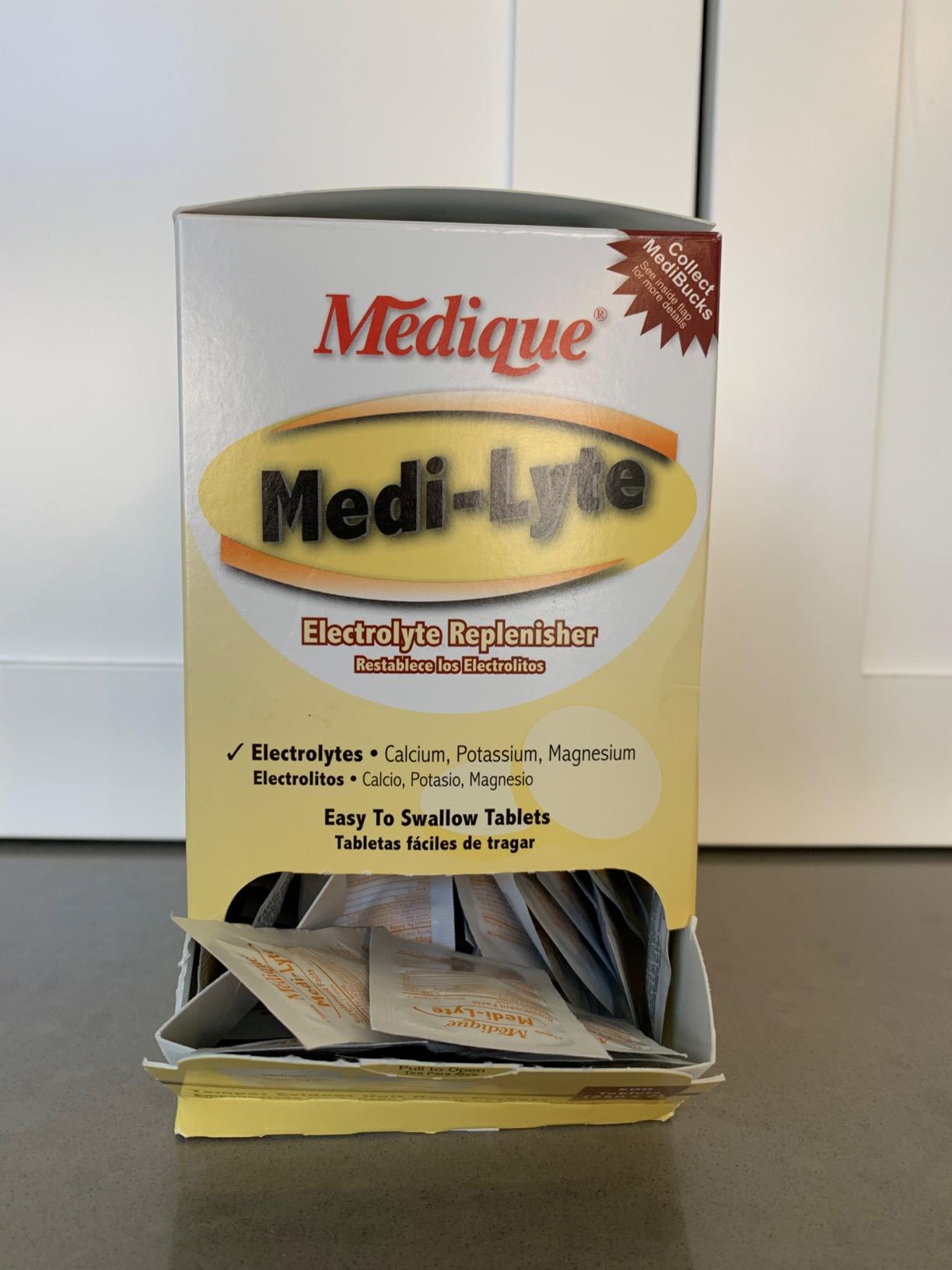 Medique 03033 Medi-Lyte Electrolyte Tablets w/ Potassium Chloride for Cramps, 100-Tablets customer photo 2