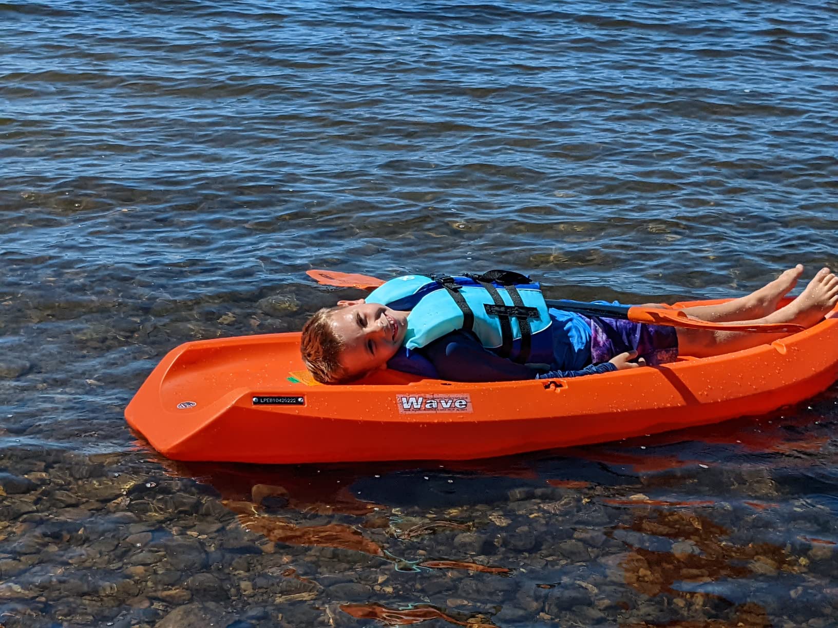 Lifetime Youth 6 Feet Wave Kayak with Paddle customer photo 1