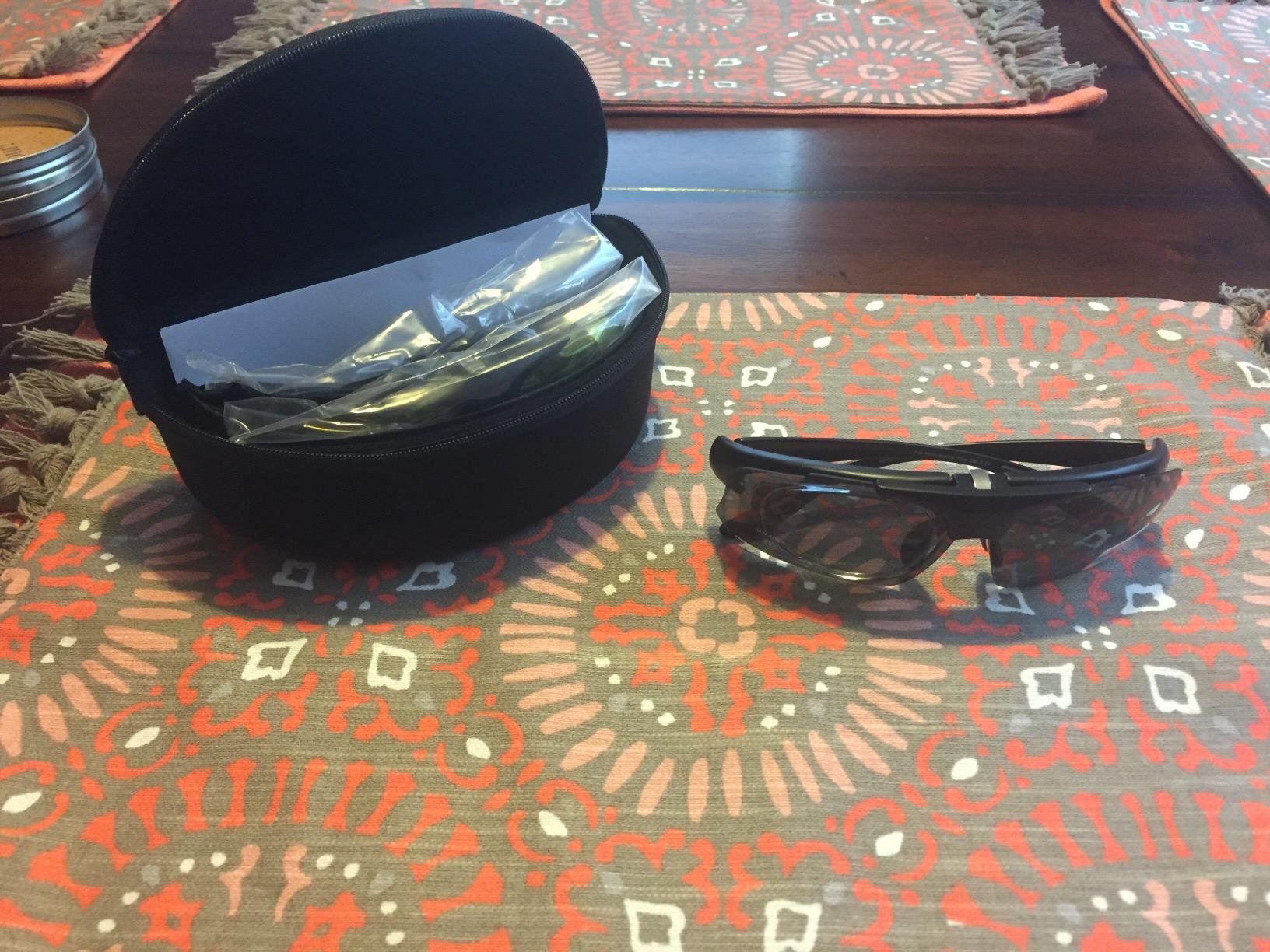 Rapid Eyewear Pro Performance Plus RX Sports Sunglasses Frame with Interchangeable UV Polarized Lenses customer photo 1