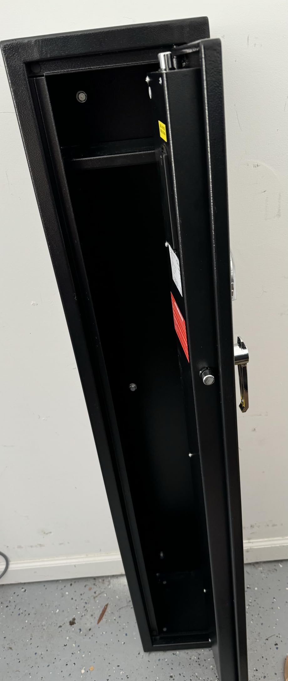 Barska Biometric Rifle Gun Safe - Quick Access Fingerprint Long Gun Safe for Home, DOJ Approved, Silent Mode, Removable Shelf, Backup Keys & Battery customer photo 1