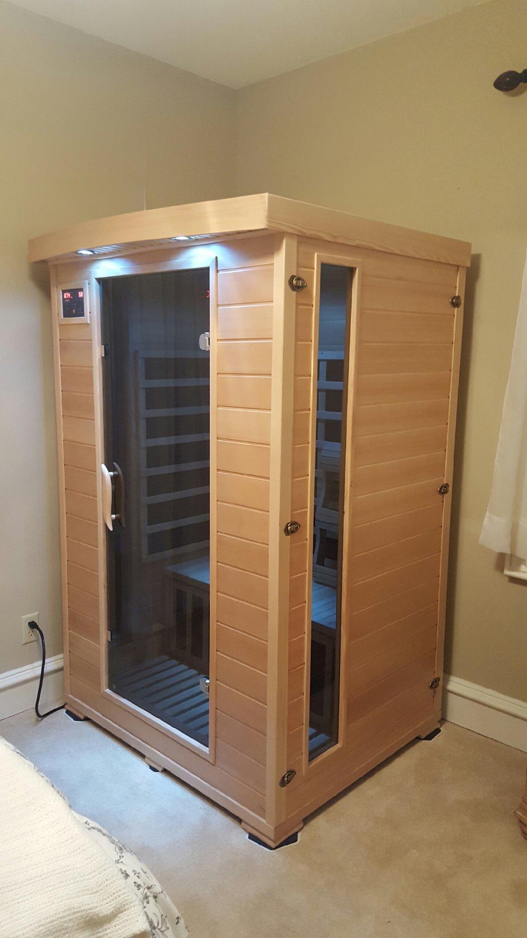 Blue Wave Coronado 2-Person Hemlock Deluxe Infrared Sauna with 6 Carbon Heaters customer photo 1