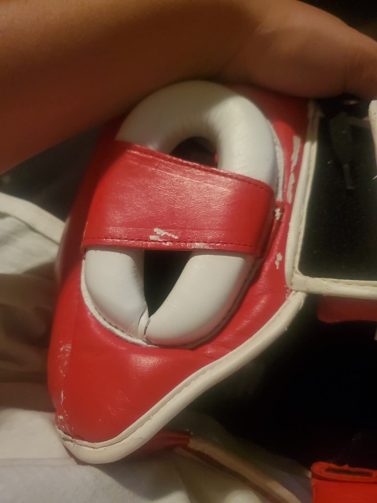Ringside Deluxe Face Saver Boxing Headgear customer photo 1