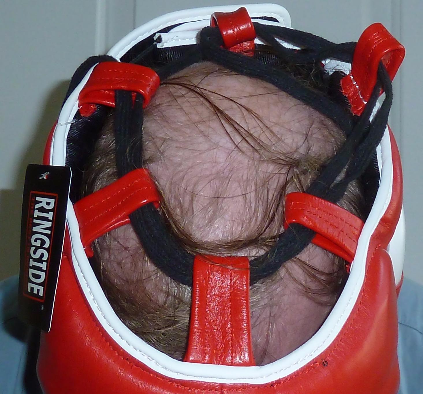 Ringside Deluxe Face Saver Boxing Headgear customer photo 2