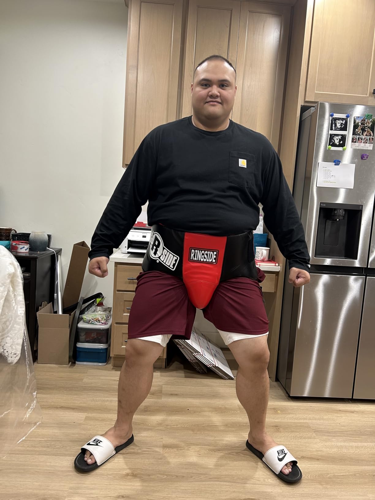 Ringside No Foul Boxing Groin Protector, Jockstrap Design, Groin Protector for Men, Ideal for Boxing, MMA, Muay Thai, Kickboxing, Workout, Training, and Competition customer photo 1