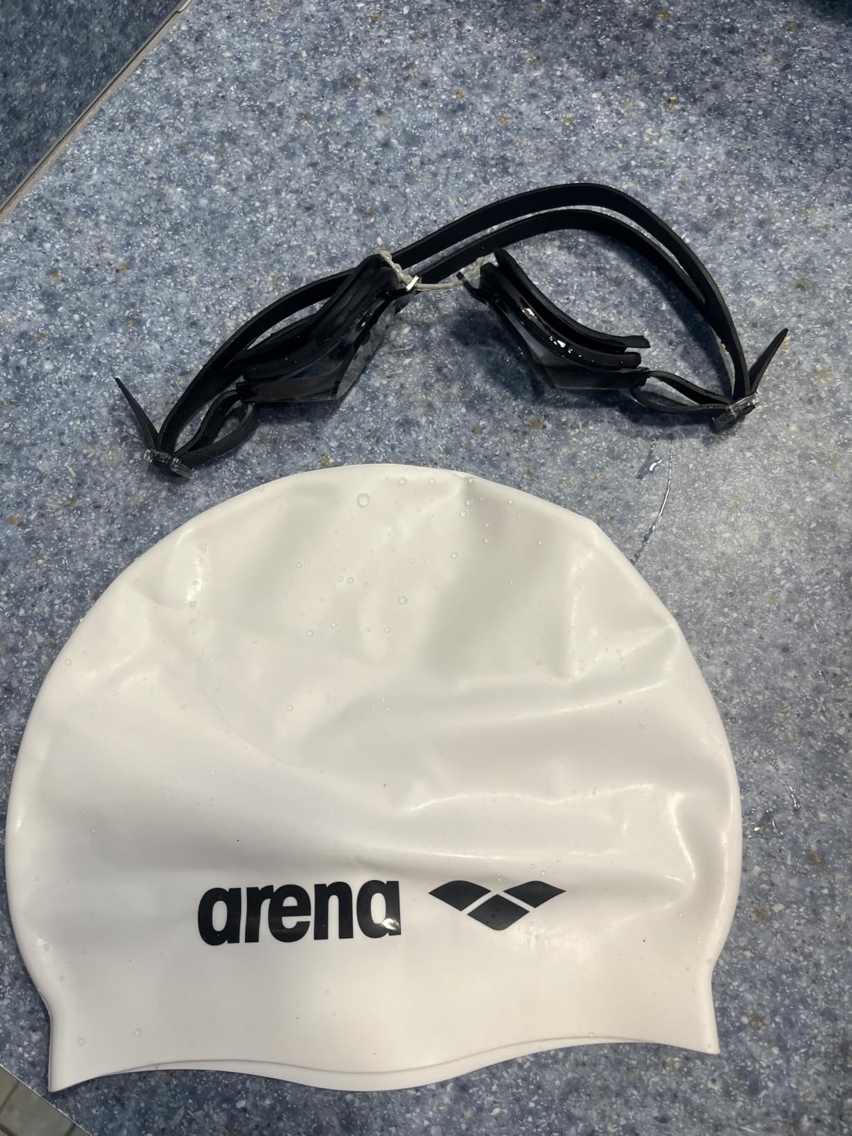Arena Classic Unisex Soft Silicone Swim Cap for Women and Men, Intensive Training Comfortable Non-Slip Long Hair Swimming Hat customer photo 2