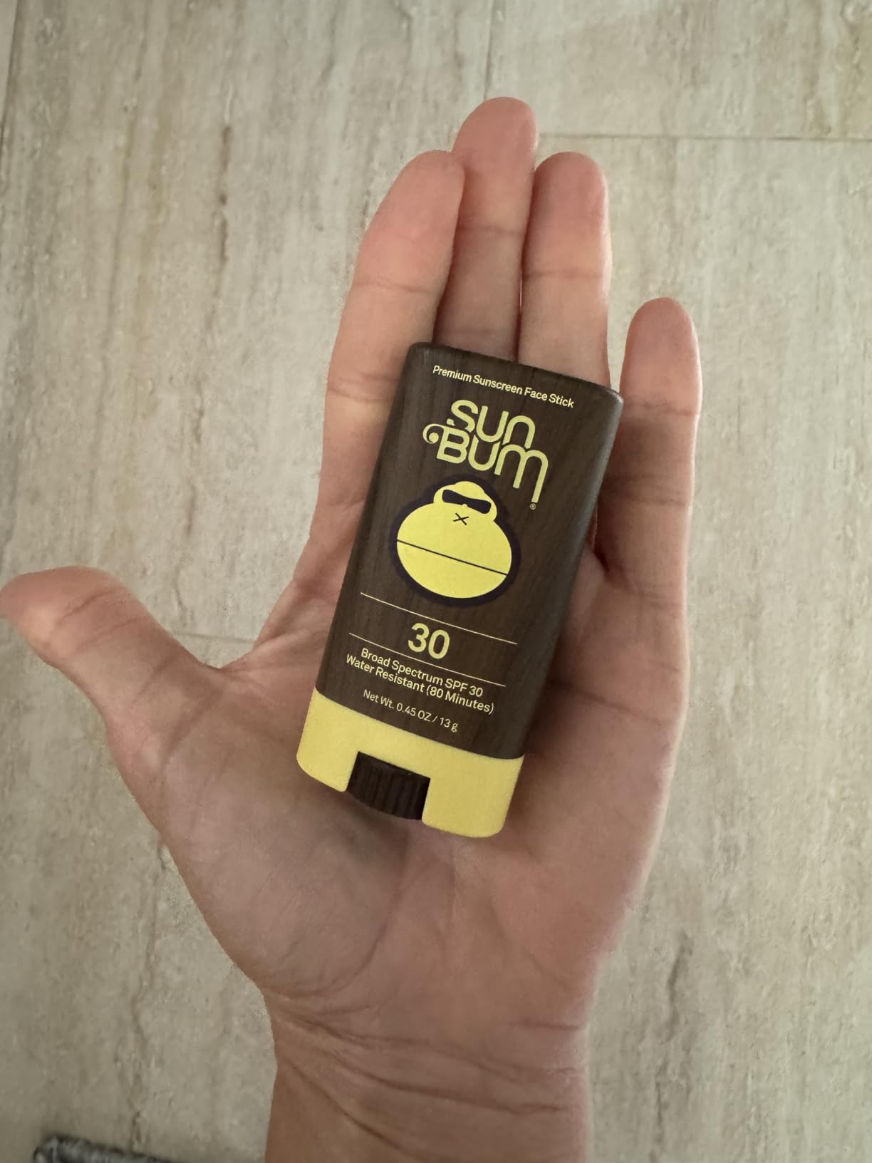 Sun Bum Original SPF 30 Face Stick Sunscreen - Water-Resistant Broad Spectrum Facial Sunscreen with Vitamin E, Hawaii 104 Act Compliant, Travel Friendly, 0.45 oz customer photo 2