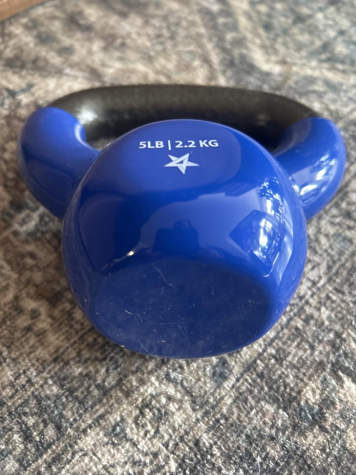 Yes4All Vinyl Coated Cast Iron Kettlebell customer photo 2