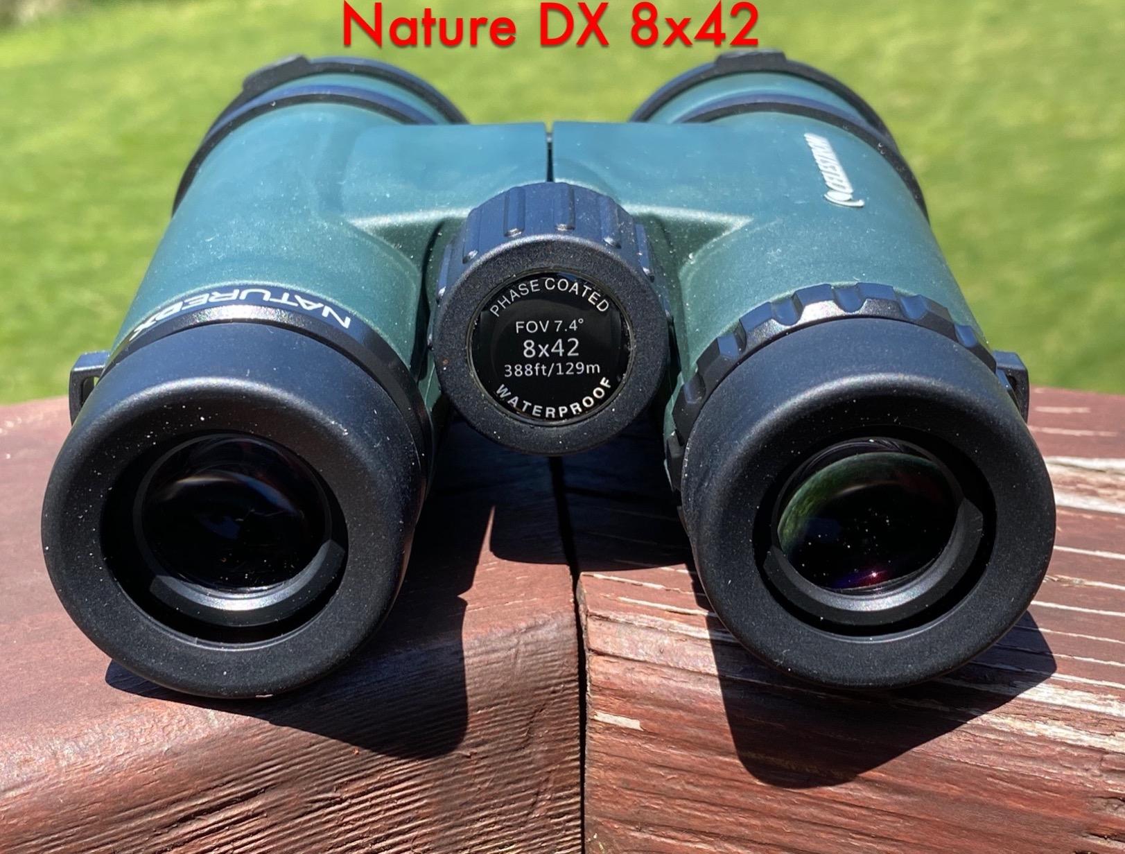 Celestron - Nature DX 8x42 Binoculars - Ideal for Birding and Outdoors - 42mm Objective Lenses - Wide 7.4 Degree Field of View - BaK-4 Prisms - Fully Multi-Coated - Waterproof and Fogproof customer photo 2