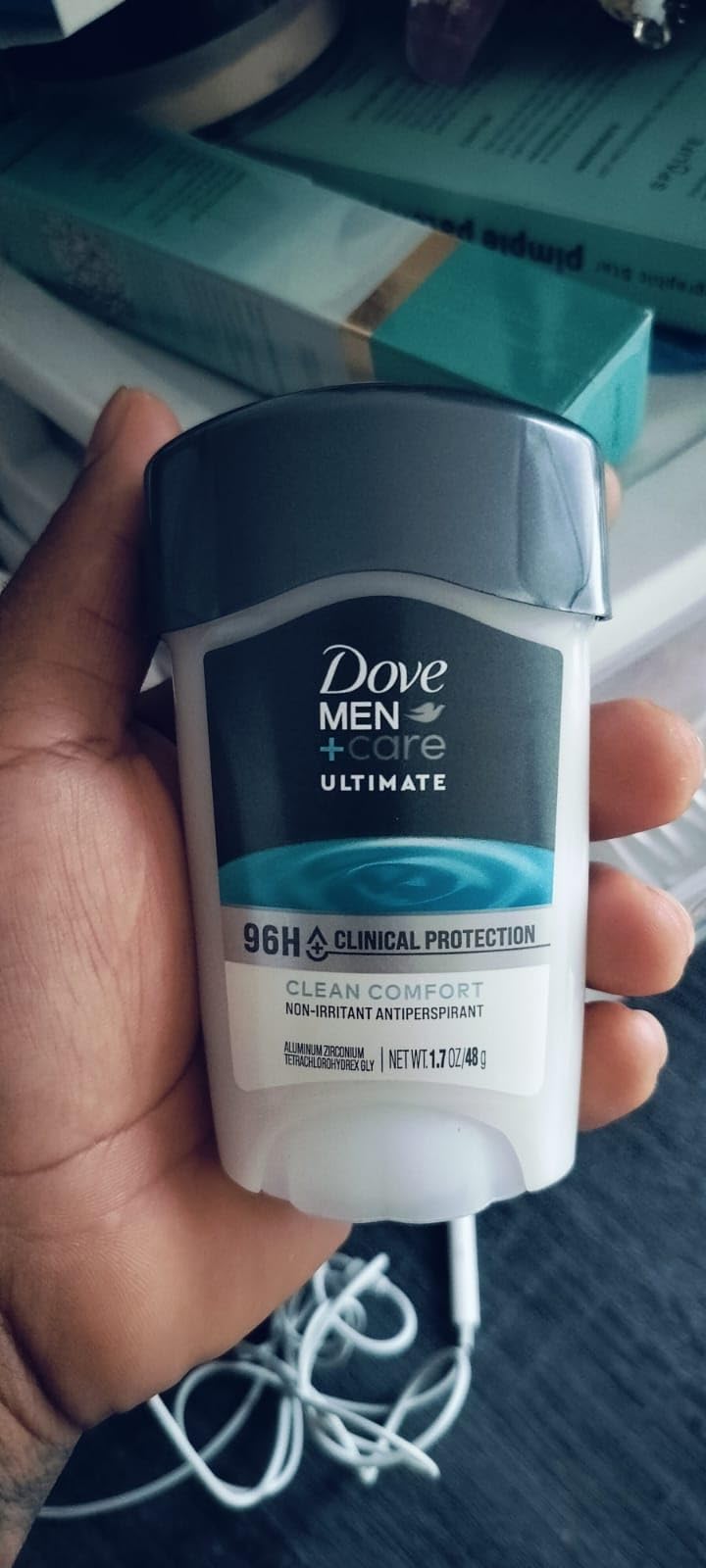 Dove Men+Care Clinical Protection Antiperspirant Stick Clean Comfort End Sweat Hacks 96-Hour Protection 1.7 oz customer photo 2
