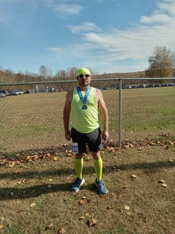 Running Marathon Socks - Calf-Length Travel and Sports Compression Socks for Foot and Ankle Support, Unisex customer photo 2