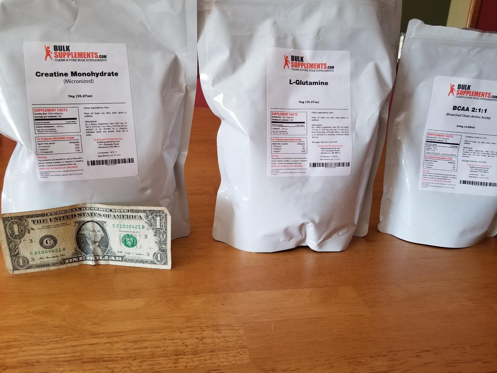 BulkSupplements.com BCAA 2:1:1 Powder - Branched Chain Amino Acids, BCAAs Amino Acids Powder - Unflavored & Gluten Free, 1g per Serving, 250g (8.8 oz) (Pack of 1) customer photo 1