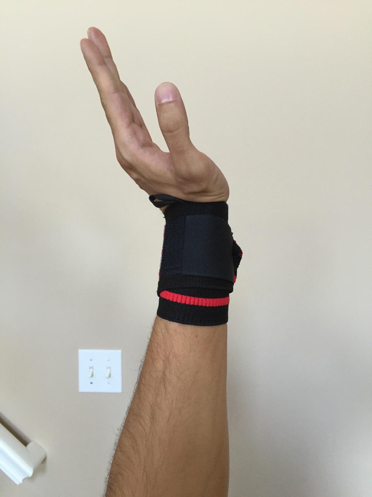 Inzer Iron Z Wrist Wraps (Pair) - Powerlifting Weightlifting Strength Training (20