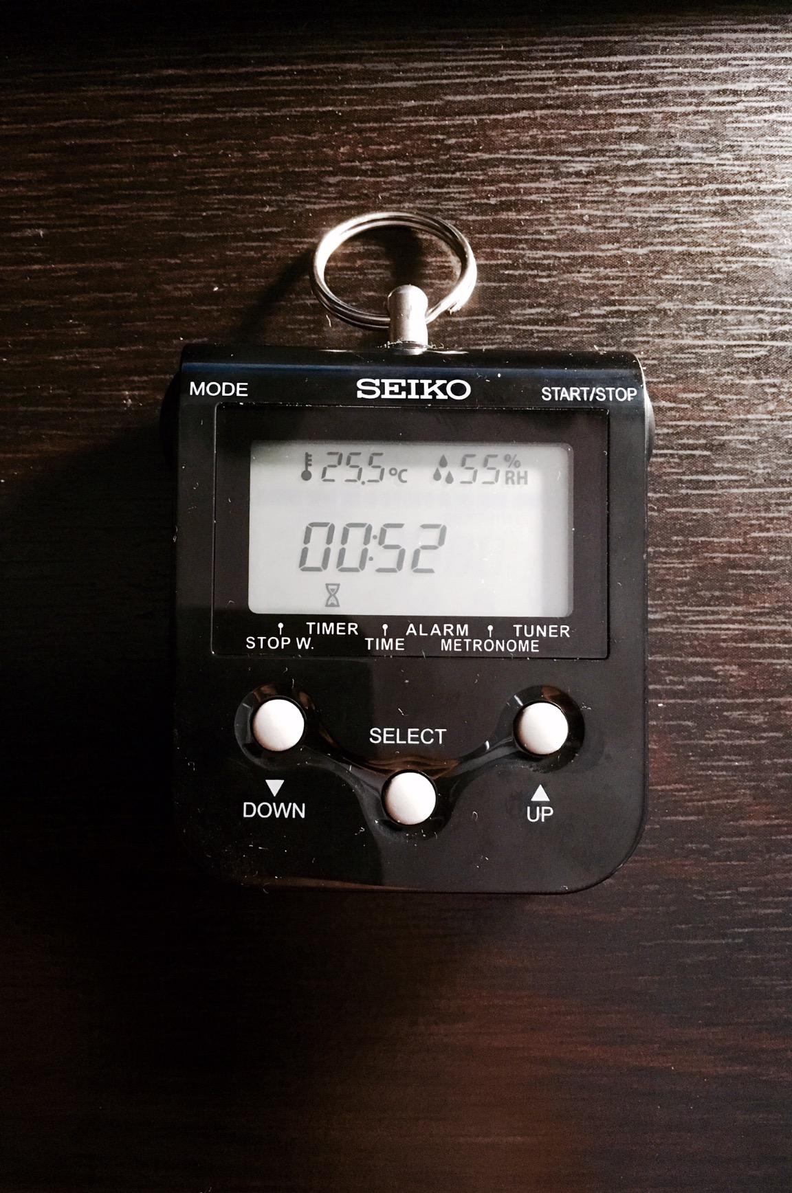 Seiko DM90B Compact Metronome, Black customer photo 1