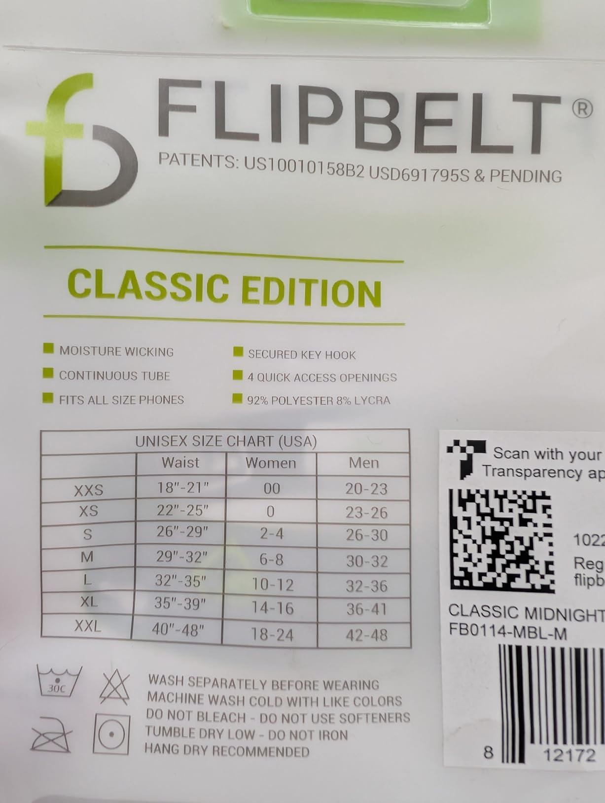 FlipBelt Classic Running Belt, Running Fanny Pack for Women and Men, USA Company customer photo 2