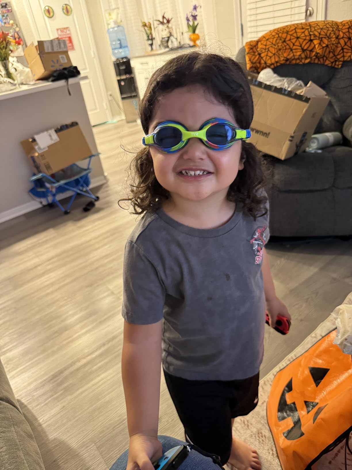 TYR Swimple Tie-Dye Kids' Swim Goggles customer photo 2