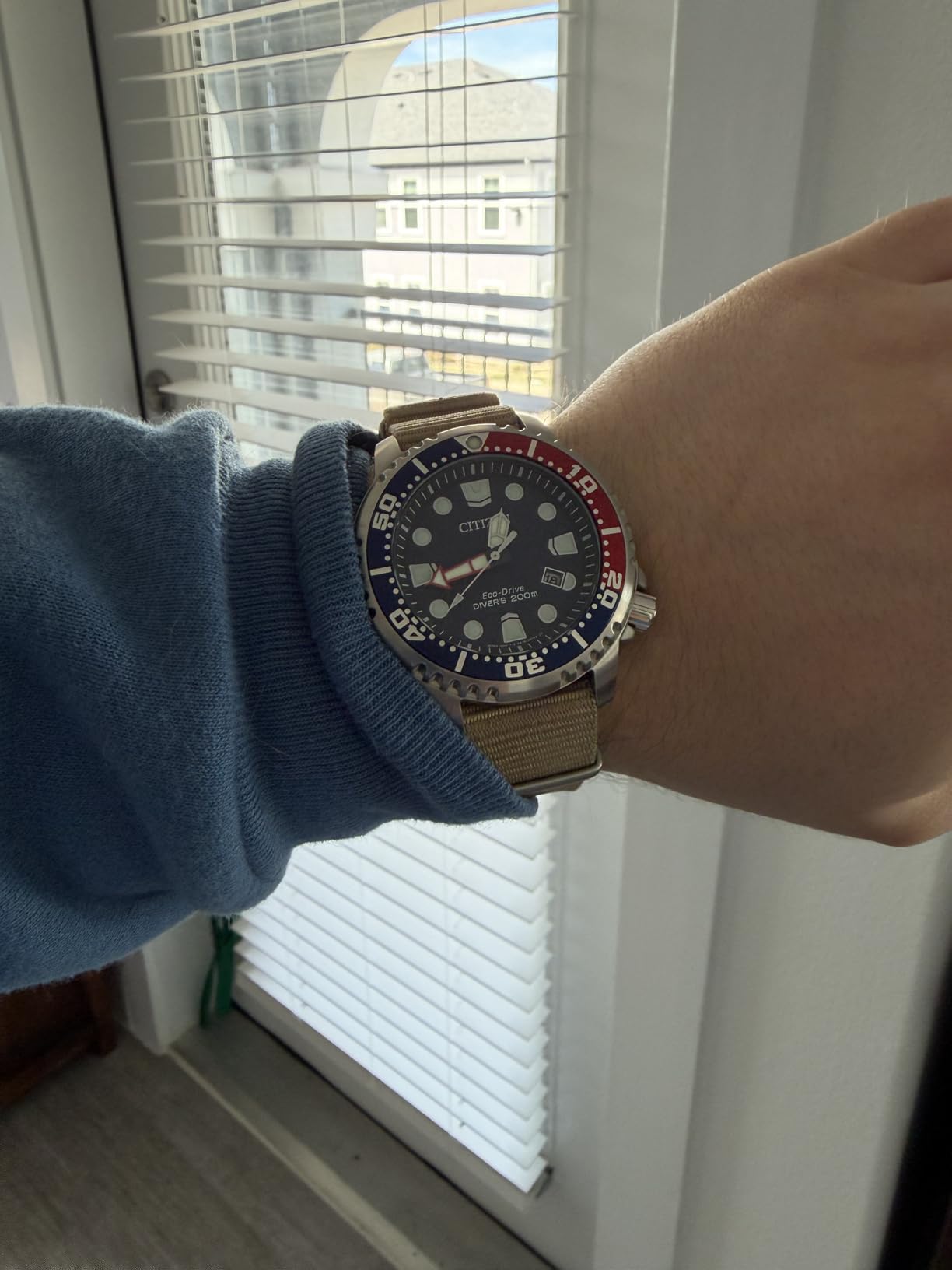 Promaster Dive Eco-Drive Watch, 3-Hand Date, ISO Certified, Luminous Hands and Markers, Rotating Bezel customer photo 1