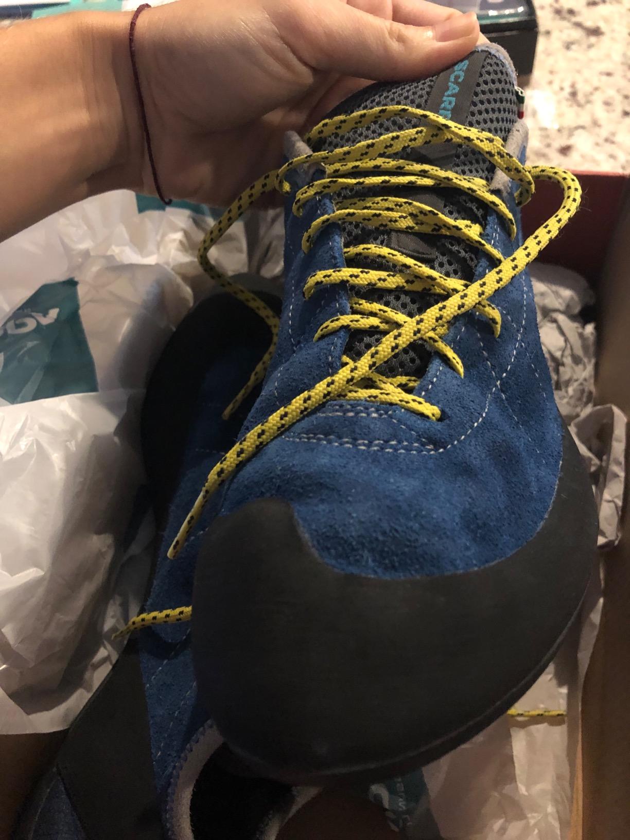 SCARPA Men's Helix Lace Rock Climbing Shoes for Trad & Sport Climbing customer photo 2