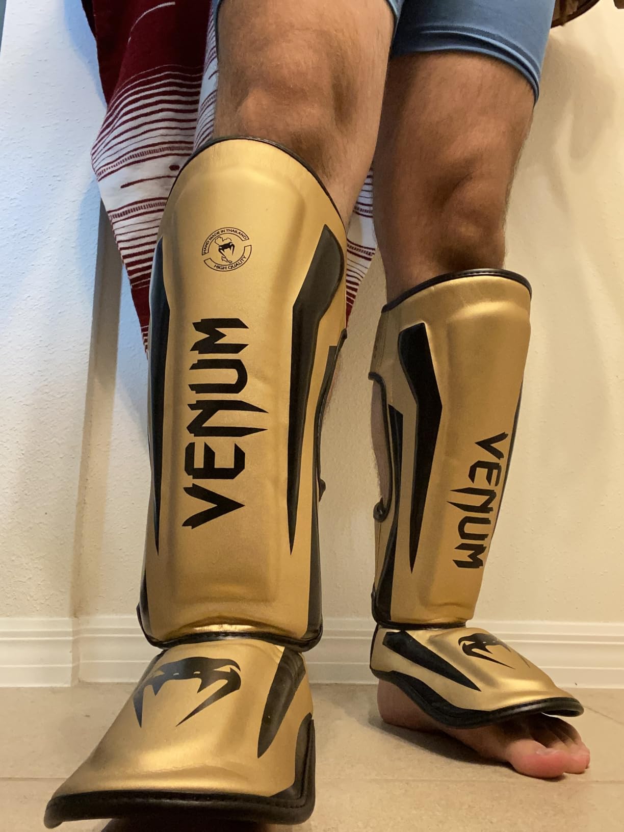 Venum Elite Shin Guards customer photo 1