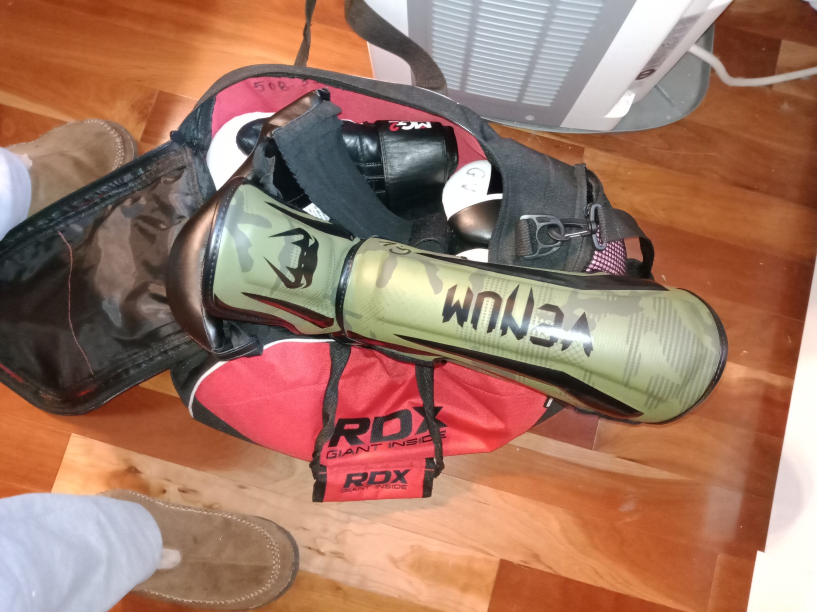 Venum Elite Shin Guards customer photo 2