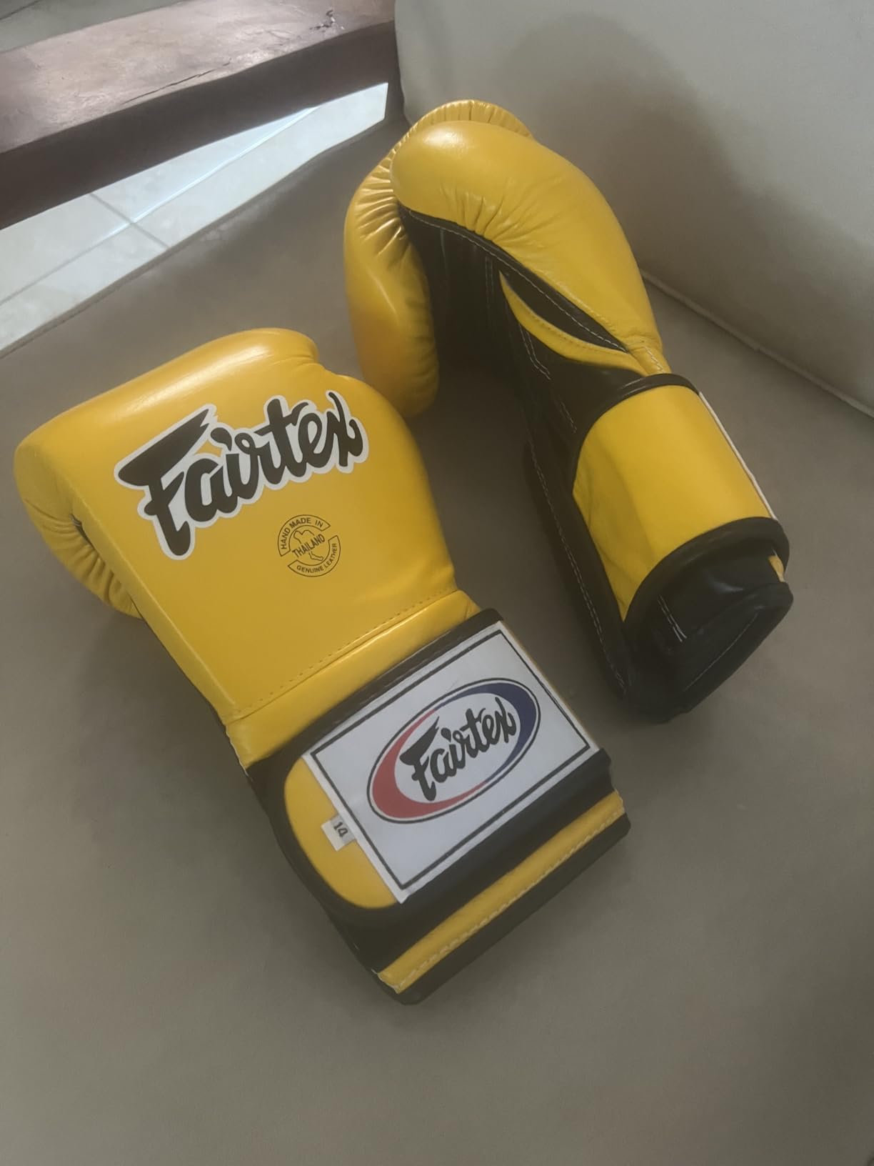 Fairtex BGV9 Muay Thai Boxing Gloves - Mexican Style Glove for Hard Hitters - Light Weight & Shock Absorbent customer photo 1