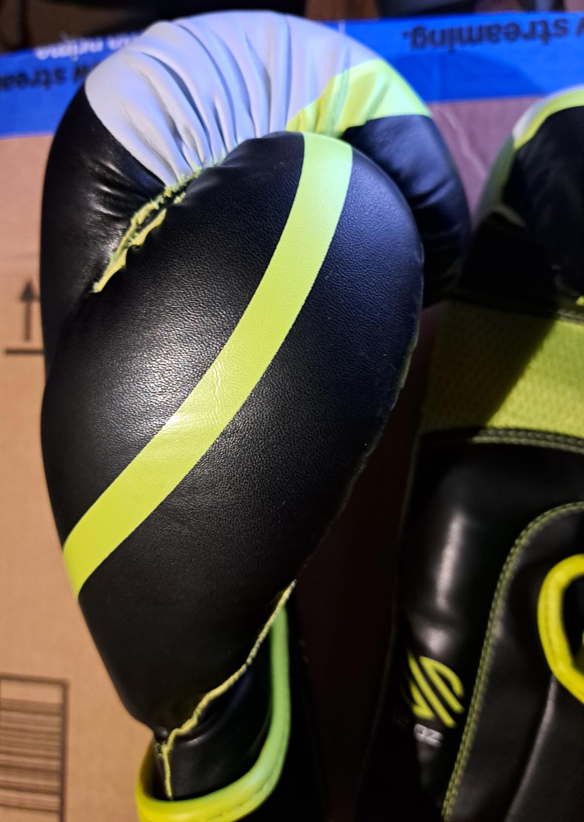 Sanabul Essential Gel Boxing Gloves for Men & Women - Kickboxing MMA Muay Thai Heavy Bag Training customer photo 2