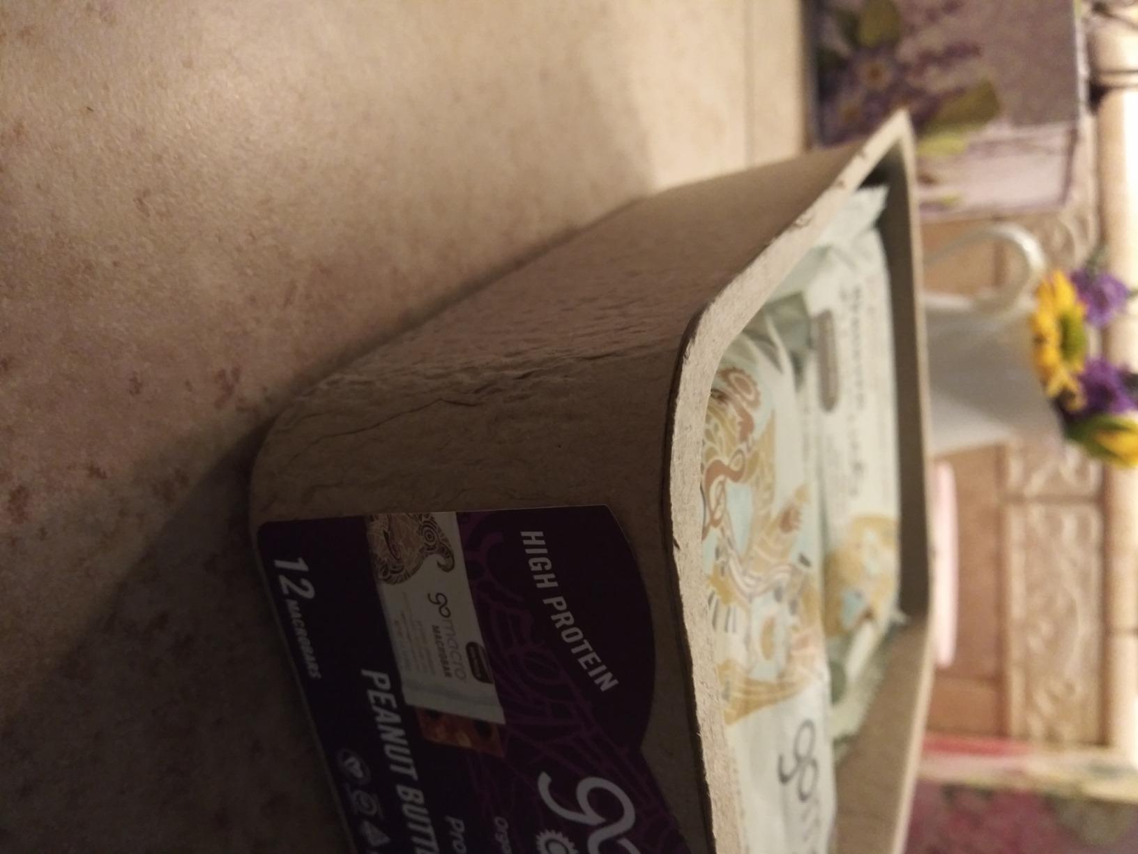 GoMacro MacroBar Organic Vegan Protein Bars - Peanut Butter Chocolate Chip (2.4 Ounce Bars, 12 Count) customer photo 1