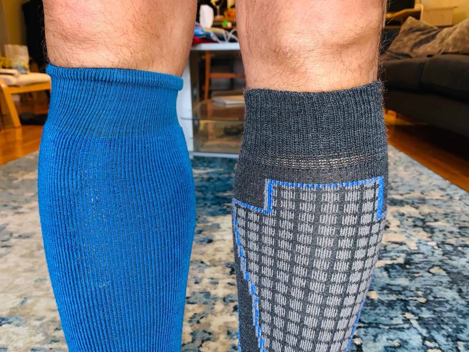High Performance Wool Ski Socks - Thermal Warm Merino Wool OTC Sock, Men Women customer photo 1