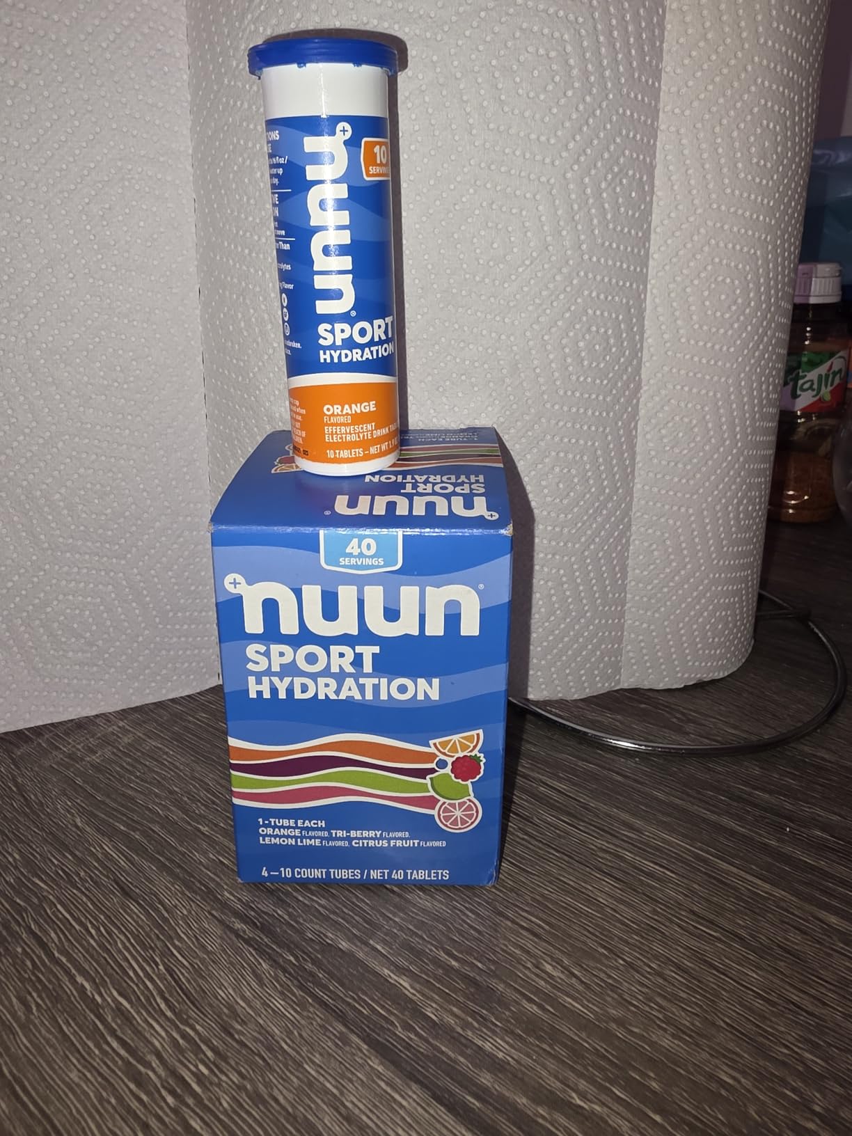 Nuun Sport Electrolyte Tablets with Magnesium, Calcium, Potassium, Chloride & Sodium, Gluten Free & Vegan, Mixed Flavors, 4 Pack (40 Servings Total) customer photo 1