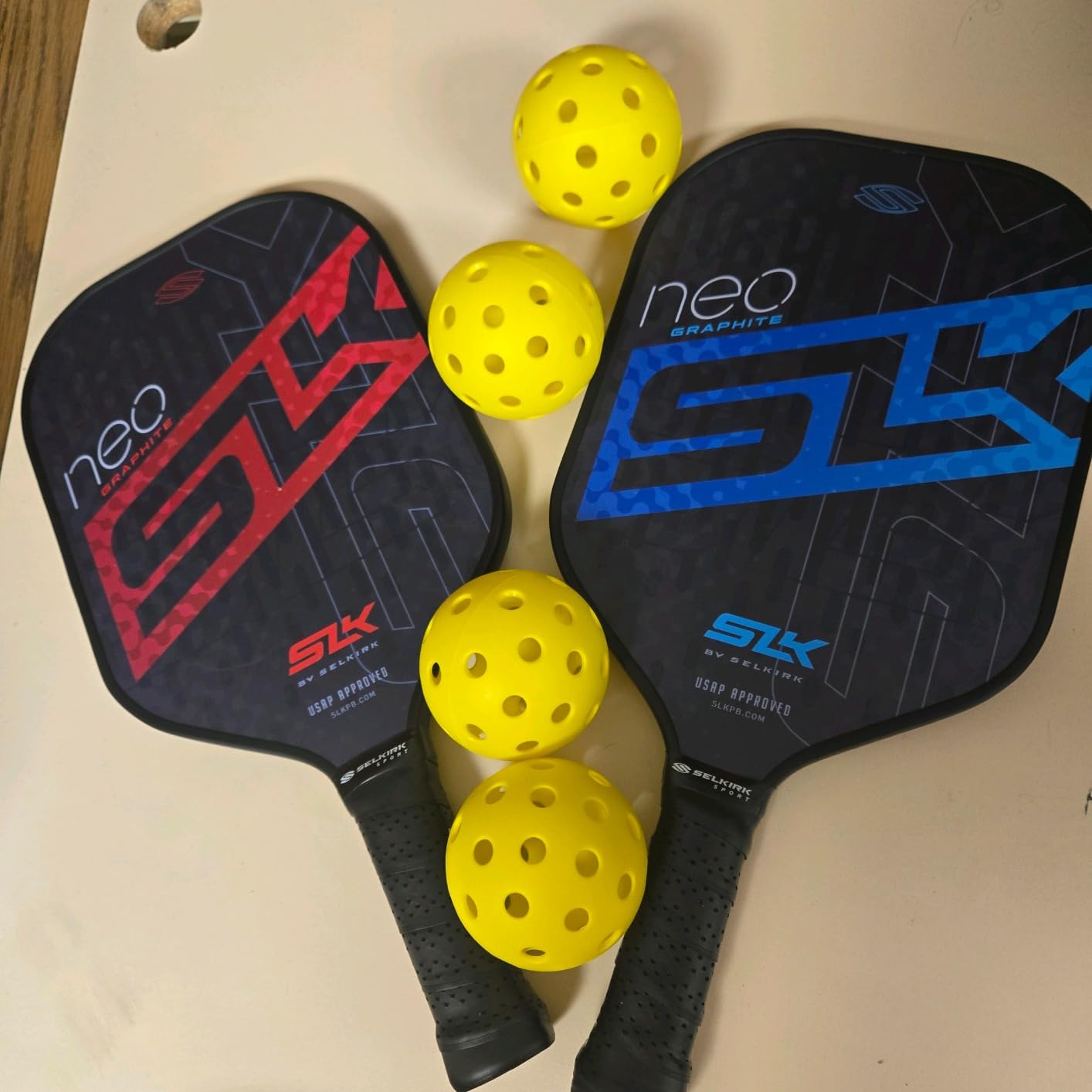 Selkirk Sport SLK Pickleball Paddles Set of 2 | Designed in The USA | Choose The SLK Neo Graphite, SLK Neo Fiberglass Pickleball Set or SLK Atlas Pickleball Bundle customer photo 2