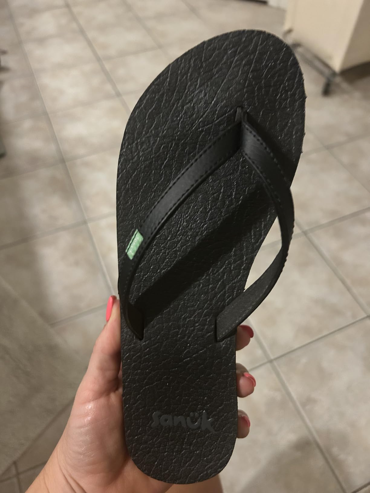 Sanuk Yoga Spree 4 | Yoga Mat Footbed | Flip Flops for Women | Yoga Sandals For Women | Women's Beach Sandals customer photo 1