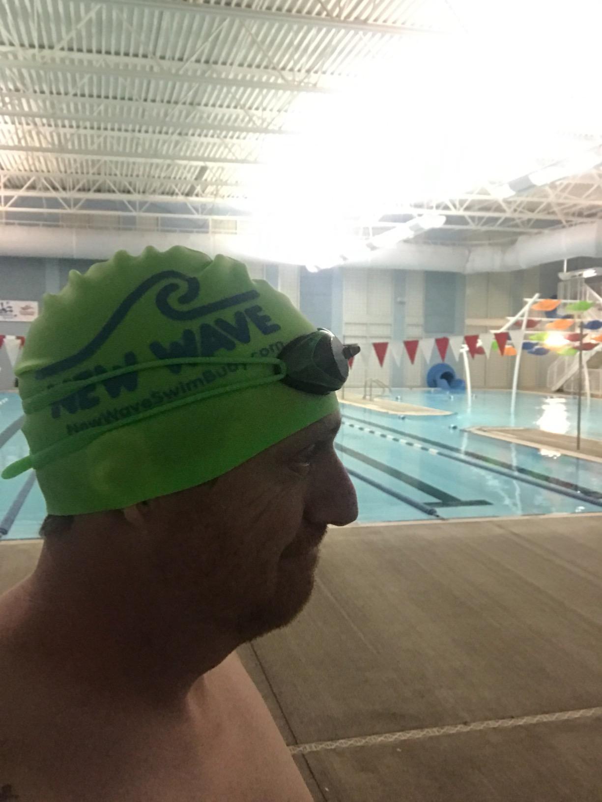 New Wave Swim Cap - Silicone Swim Cap by New Wave Swim Buoy (60g Large) customer photo 1