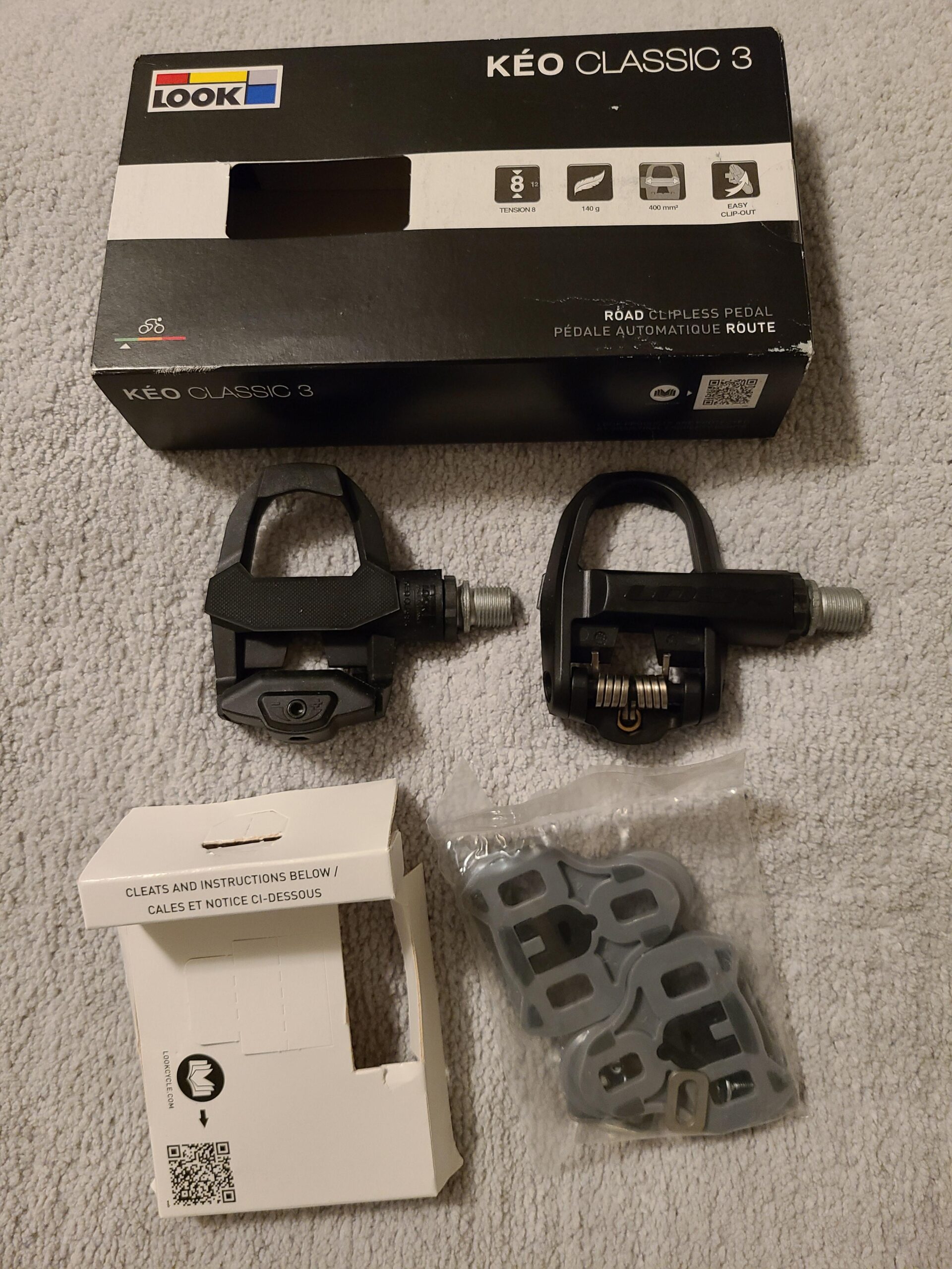Look Cycle Keo Classic 3 Bicycle Pedals Clipless Pedals customer photo 2