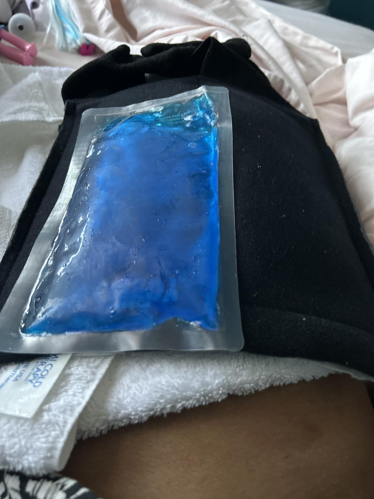 Perfect Remedy 2-Pack Gel Ice Packs for Injuries Reusable, Hot & Cold Pack that is Durable, Soft & Flexible, Fast Relief & Recovery (Blue, Reg 2PK) customer photo 1