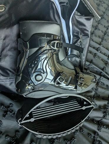 Athletico Ski Boot Bag - Skiing and Snowboarding Travel Luggage - Stores Gear Including Jacket, Helmet, Goggles, Gloves & Accessories - Venting and Grommets for Snow Drainage customer photo 1