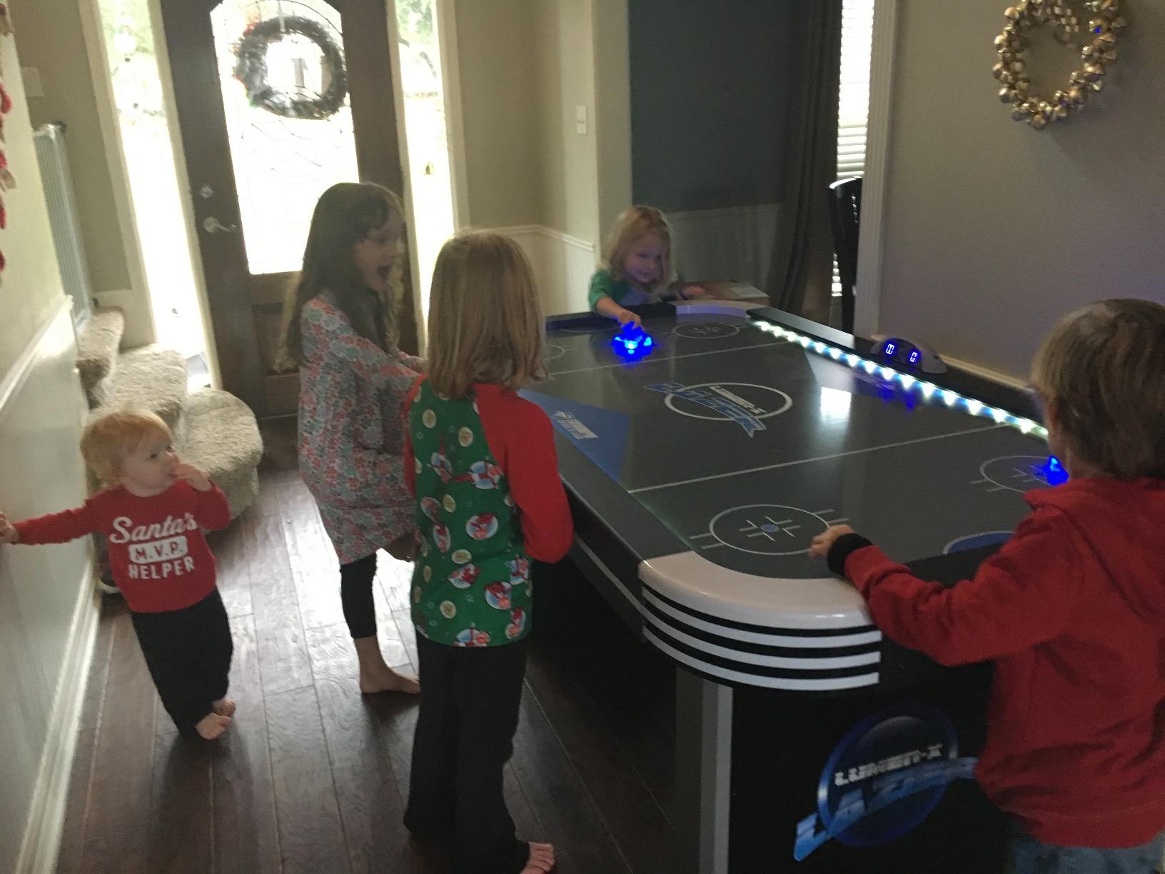 Triumph Sports Air Hockey Table (Lumen-X Lazer) customer photo 1