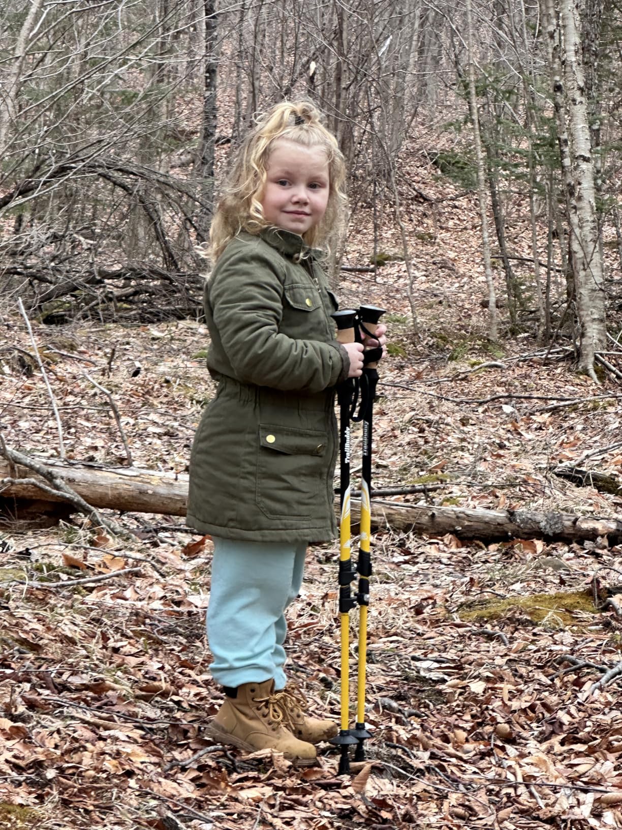 TrailBuddy Trekking Poles - Lightweight 7075 Aluminum Hiking Poles for Women, Men & Seniors - Collapsible Walking Sticks for Travel, Trails & Balance customer photo 1