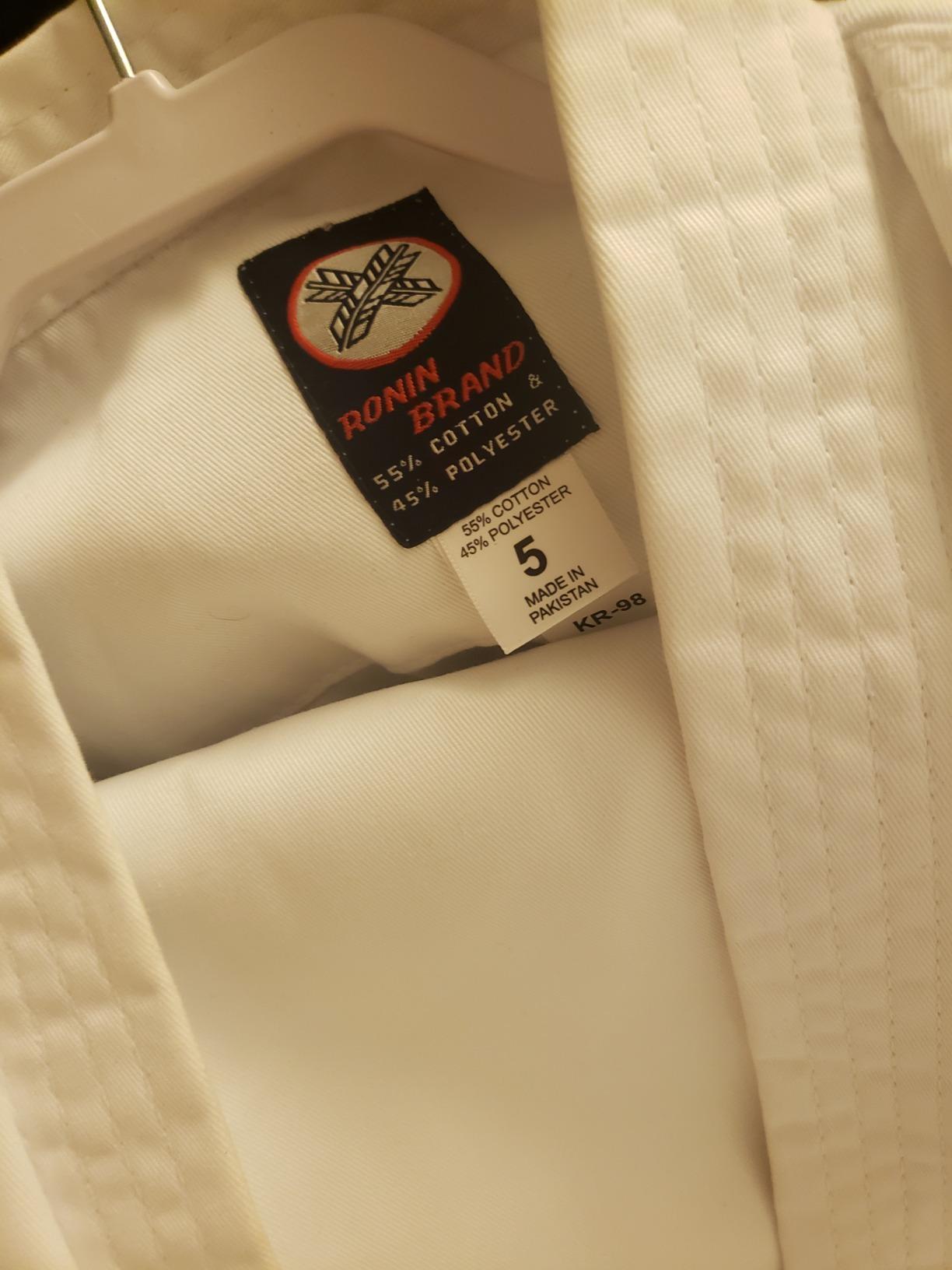Karate Gi - Lightweight Student Training Uniform - Advanced Quality 100% Cotton Martial Arts Gi - Adults & Kids customer photo 2
