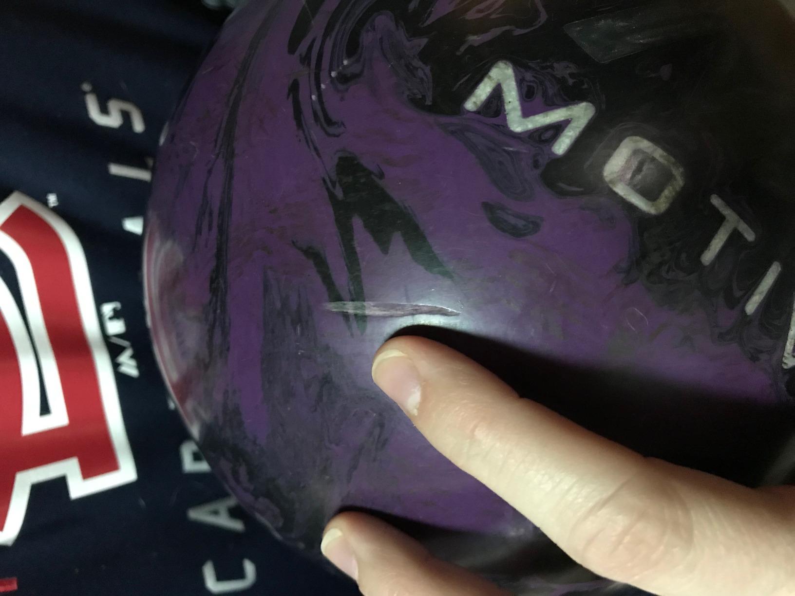 MOTIV Jackal Ghost Bowling Ball customer photo 2