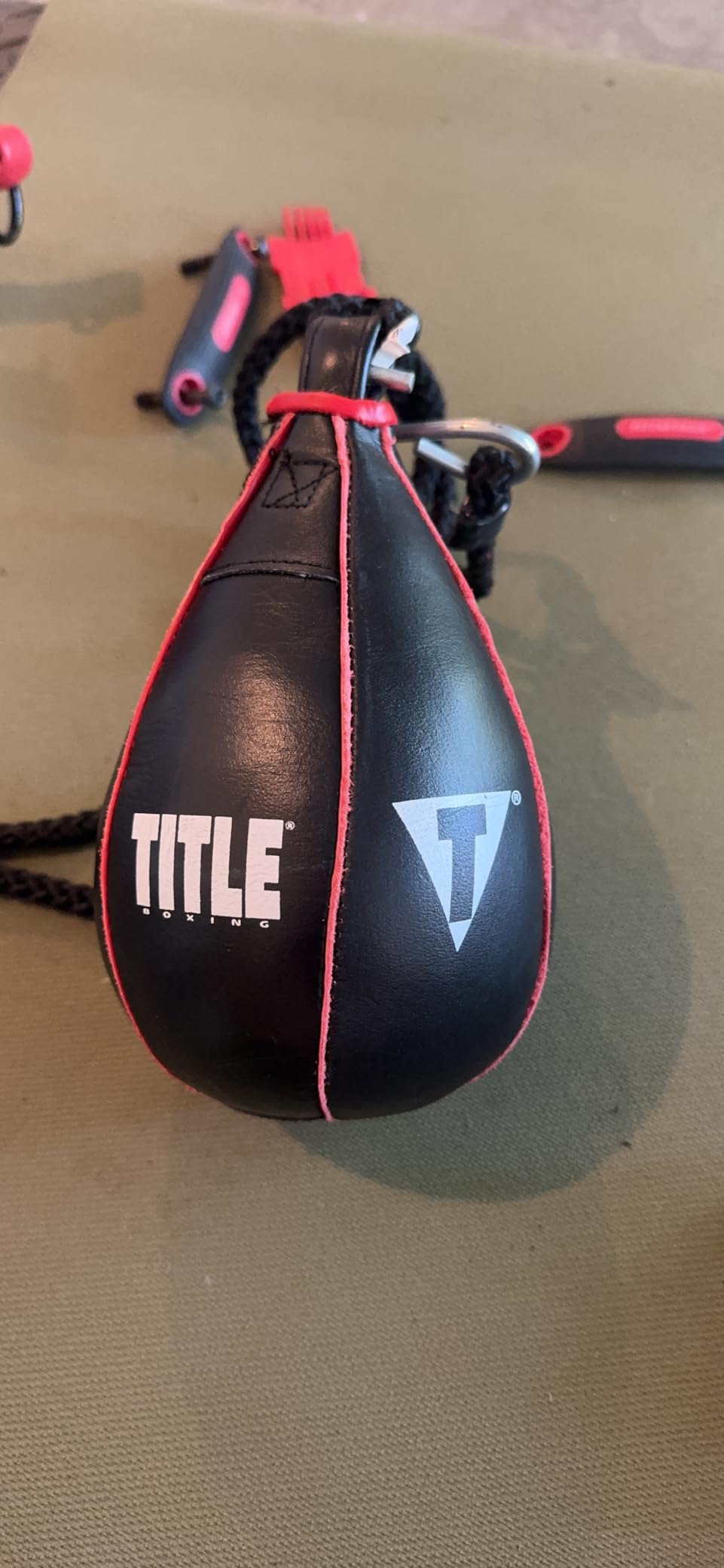 Title Boxing Professional Slip Ball - Boxing Equipment, Reflex Bag, Slipping Bag, Reflex Ball, Boxing Gear, Head Movement, Boxing Improvement customer photo 1